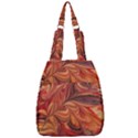 Marbled Paper Mottle Color Movement Center Zip Backpack View1