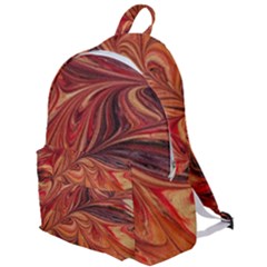 Marbled Paper Mottle Color Movement The Plain Backpack by Pakrebo