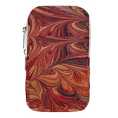 Marbled Paper Mottle Color Movement Waist Pouch (large)