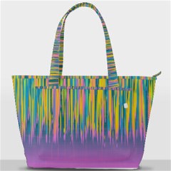 Background Colorful Texture Bright Back Pocket Shoulder Bag 