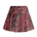 Mottle Color Movement Colorful Mini Flare Skirt View1