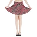 Mottle Color Movement Colorful Mini Flare Skirt View3