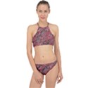 Mottle Color Movement Colorful Racer Front Bikini Set View1