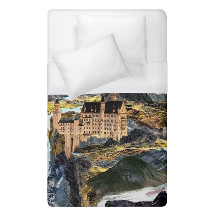 Castle Fantasy Landscape Stormy Duvet Cover (Single Size)