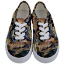 Castle Fantasy Landscape Stormy Kids  Classic Low Top Sneakers View1