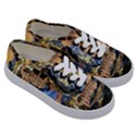 Castle Fantasy Landscape Stormy Kids  Classic Low Top Sneakers View3