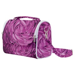 Strudel Magenta Pattern Art Spiral Satchel Shoulder Bag by Pakrebo