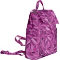 Strudel Magenta Pattern Art Spiral Buckle Everyday Backpack View2