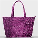 Strudel Magenta Pattern Art Spiral Back Pocket Shoulder Bag  View1