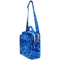 Strudel Blue White Light Blue Crossbody Day Bag