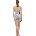 Checkerboard Again 8 Center Cut Out Swimsuit View2