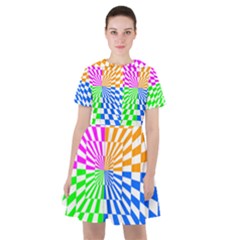 Checkerboard Again 8 Sailor Dress