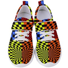 Checkerboard Again 7 Women s Velcro Strap Shoes