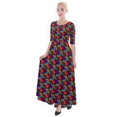 Hs Co 3 Half Sleeves Maxi Dress