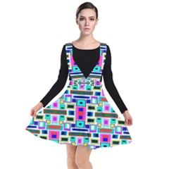 Hs C0 5 Plunge Pinafore Dress by ArtworkByPatrick