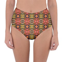 Hs Co 6 Reversible High-waist Bikini Bottoms by ArtworkByPatrick