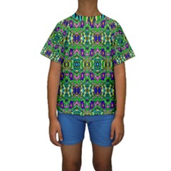 Hs Co 8 Kids  Short Sleeve Swimwear by ArtworkByPatrick