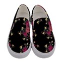 Fractals Women s Canvas Slip Ons View1