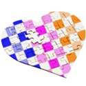 Checkerboard Again 9 Checkerboard Again 9 Wooden Puzzle Heart View3