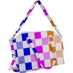 Checkerboard Again 9 Checkerboard Again 9 Canvas Crossbody Bag by impacteesstreetwearseven