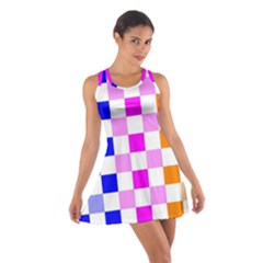 Checkerboard Again 9 Checkerboard Again 9 Cotton Racerback Dress by impacteesstreetwearseven