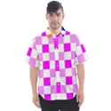 Checkerboard Again 9 Checkerboard Again 9 Men s Short Sleeve Shirt View1