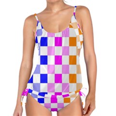 Checkerboard Again 9 Checkerboard Again 9 Tankini Set by impacteesstreetwearseven