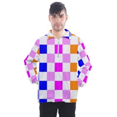 Checkerboard Again 9 Checkerboard Again 9 Men s Half Zip Pullover by impacteesstreetwearseven