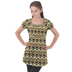 Hsc2 4 Puff Sleeve Tunic Top by ArtworkByPatrick