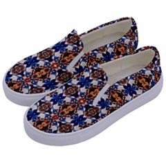 Hsc2 9 Kids  Canvas Slip Ons by ArtworkByPatrick