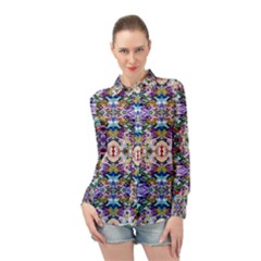 Hsc3 3 Long Sleeve Chiffon Shirt