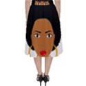 African American woman with сurly hair Classic Midi Skirt View2