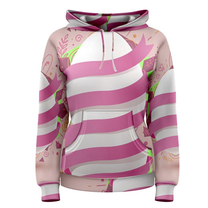 Easter Egg Colorful Spring Color Women s Pullover Hoodie