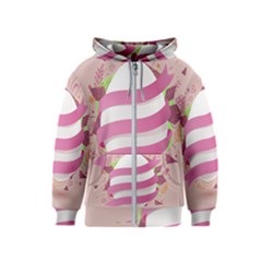 Easter Egg Colorful Spring Color Kids  Zipper Hoodie