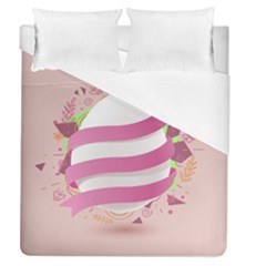 Easter Egg Colorful Spring Color Duvet Cover (Queen Size)