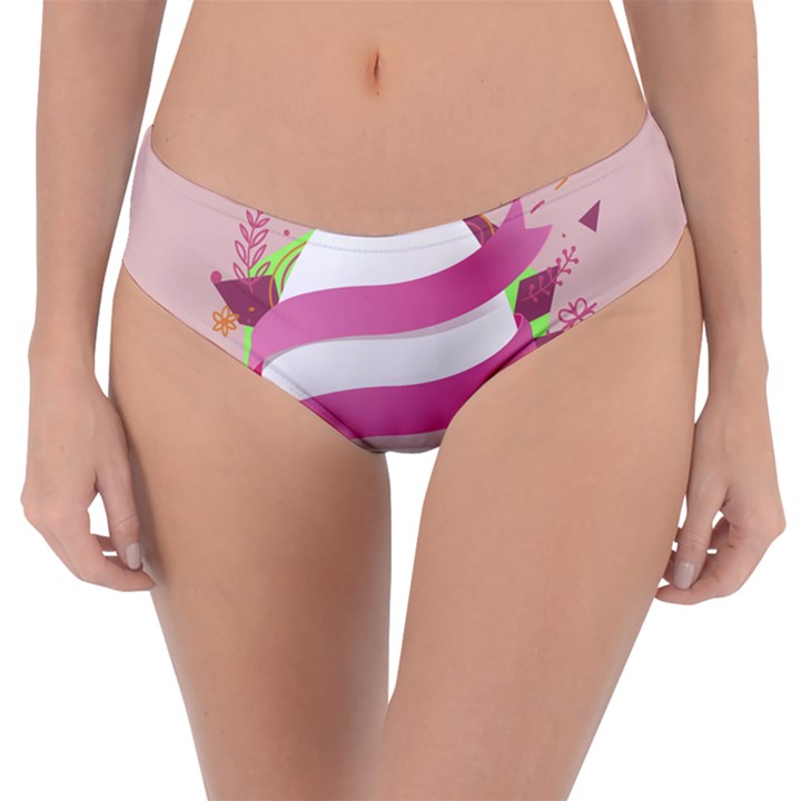 Easter Egg Colorful Spring Color Reversible Classic Bikini Bottoms