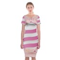 Easter Egg Colorful Spring Color Classic Short Sleeve Midi Dress View1