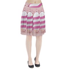 Easter Egg Colorful Spring Color Pleated Skirt