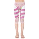 Easter Egg Colorful Spring Color Kids  Capri Leggings  View1