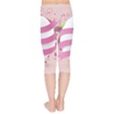 Easter Egg Colorful Spring Color Kids  Capri Leggings  View2