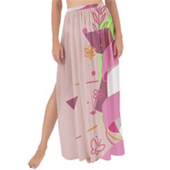 Easter Egg Colorful Spring Color Maxi Chiffon Tie-Up Sarong