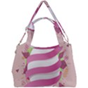 Easter Egg Colorful Spring Color Double Compartment Shoulder Bag View1