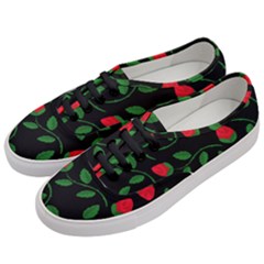 Roses Flowers Spring Flower Nature Women s Classic Low Top Sneakers by Pakrebo