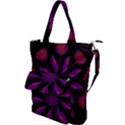 Background Purple Black Red Shoulder Tote Bag View1