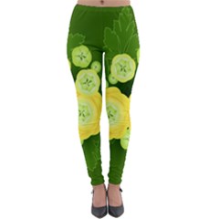 Buttercup Ranunculus Globe Flower Lightweight Velour Leggings by Pakrebo