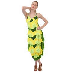 Buttercup Ranunculus Globe Flower Layered Bottom Dress