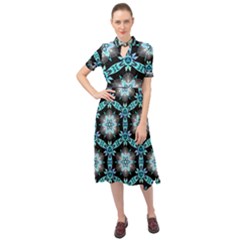 Backgrounds Pattern Wallpaper Keyhole Neckline Chiffon Dress