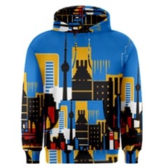 Architecture City House Window Men s Pullover Hoodie by Pakrebo