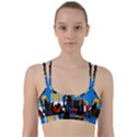 Architecture City House Window Line Them Up Sports Bra View1