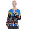 Architecture City House Window Casual Zip Up Jacket View1